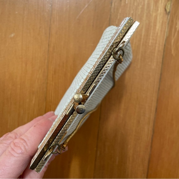 Vintage white evening bag - Picture 7 of 15